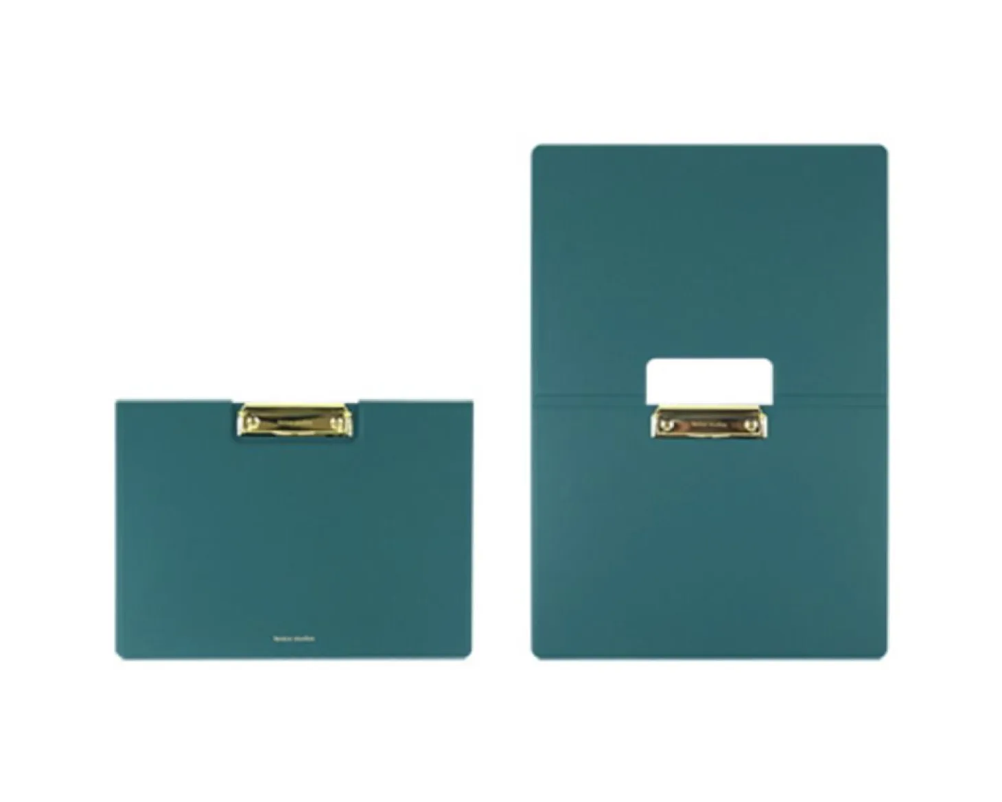 Vertical Folding Vegan Leather Clipboard
