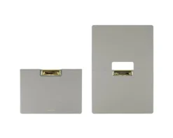 Vertical Folding Vegan Leather Clipboard