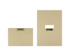 Vertical Folding Vegan Leather Clipboard