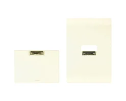 Vertical Folding Vegan Leather Clipboard