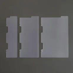 Vertical Translucent 6 Ring A5 Index Tabs