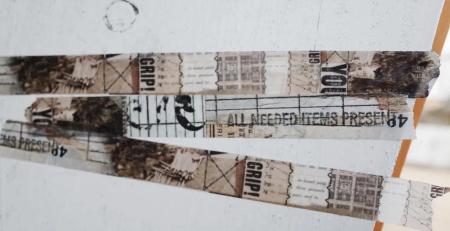 Vintage Collage Masking Tape