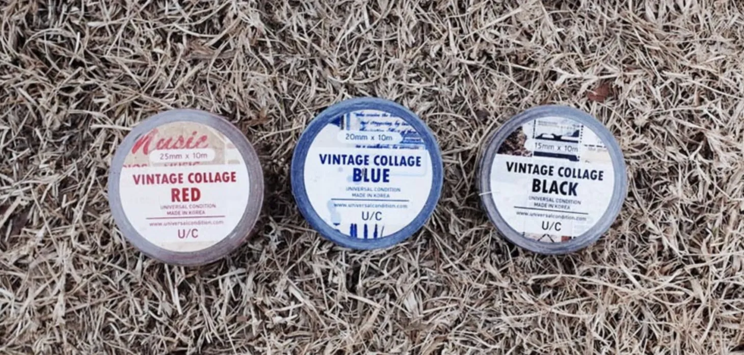 Vintage Collage Masking Tape