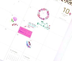 Vintage Flower Deco Sticker