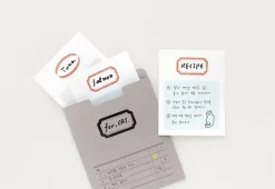 Vintage Index Memo Pad