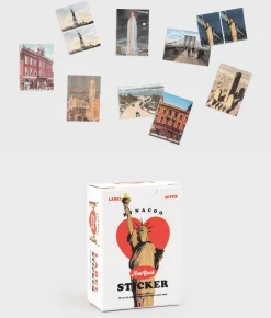 Vintage Label Sticker Box