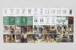Vintage Label Sticker Box