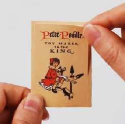 Vintage Label Sticker Box