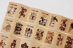 Vintage Label Sticker Box