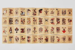 Vintage Label Sticker Box