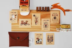 Vintage Label Sticker Box