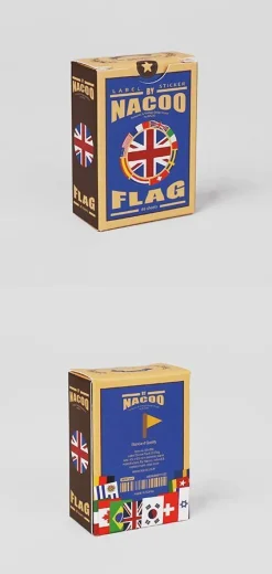 Vintage Label Sticker Box