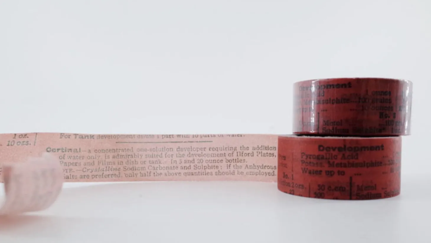 Vintage Lettering Masking Tape