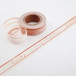 Vintage Lettering Masking Tape