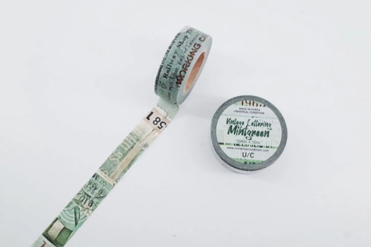 Vintage Lettering Masking Tape