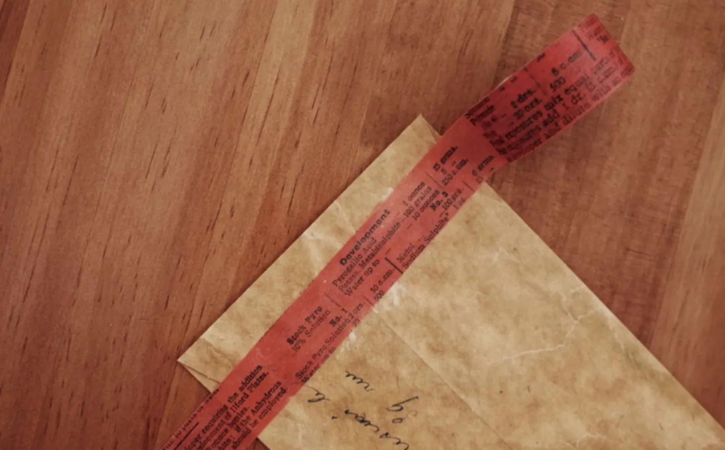 Vintage Lettering Masking Tape