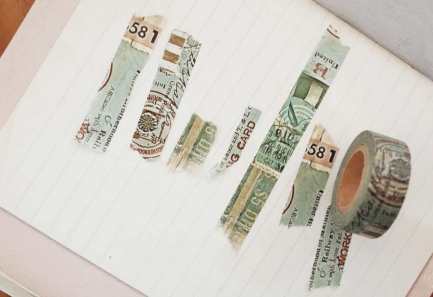 Vintage Lettering Masking Tape
