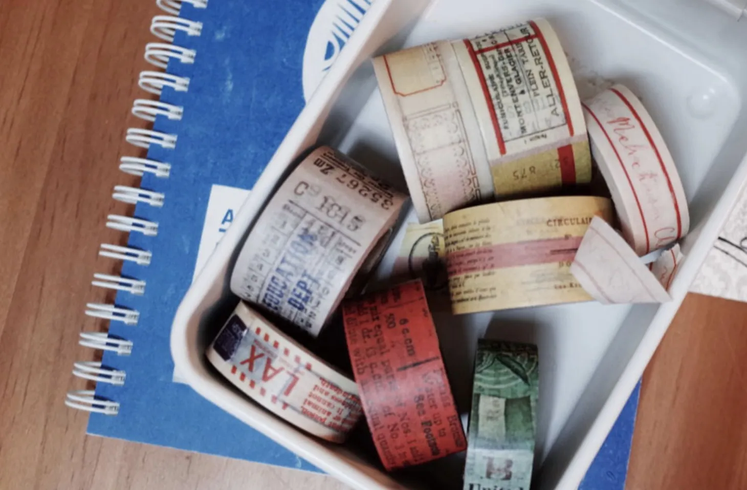 Vintage Lettering Masking Tape