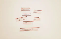 Vintage Lettering Masking Tape