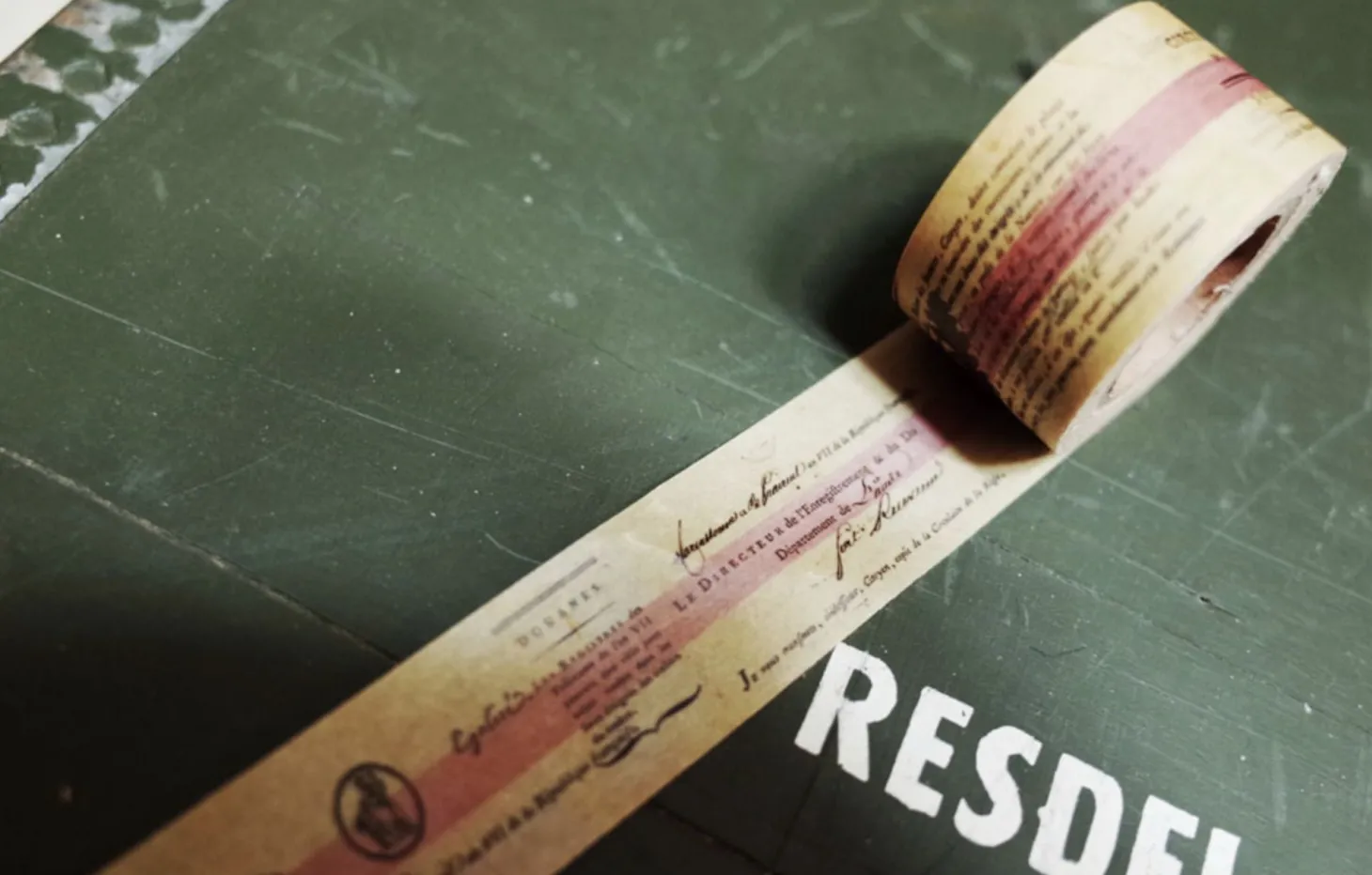 Vintage Lettering Masking Tape