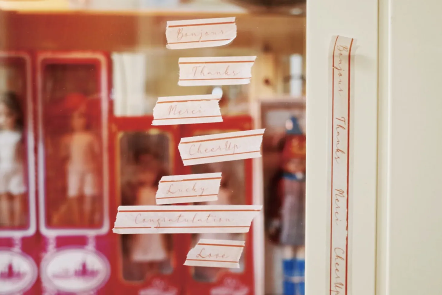 Vintage Lettering Masking Tape