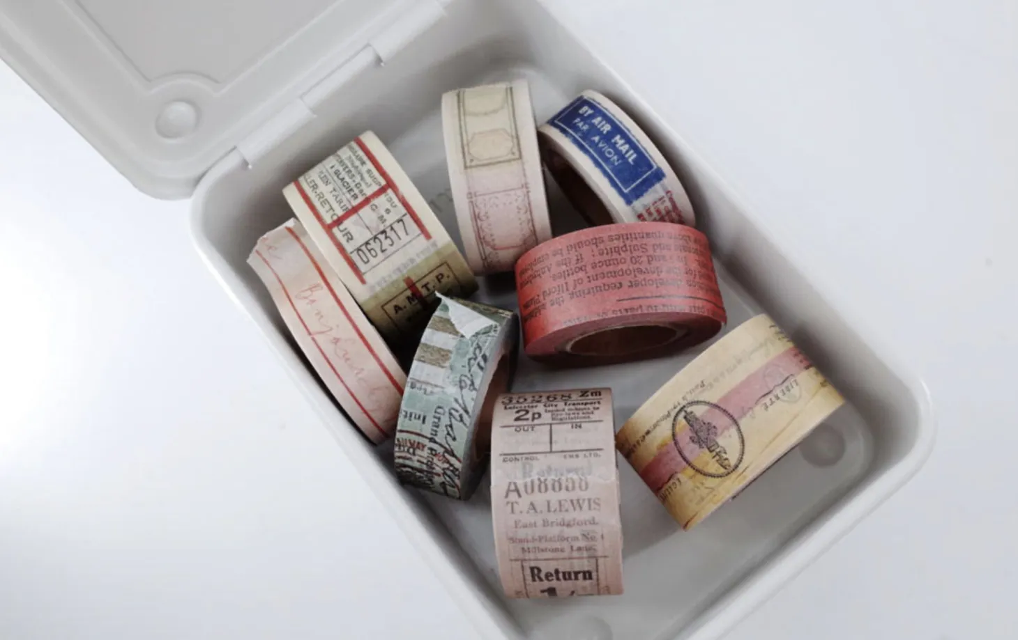 Vintage Lettering Masking Tape