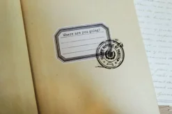 Vintage Stamp Deco Sticker