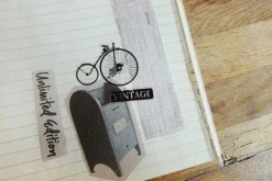 Vintage Stamp Deco Sticker