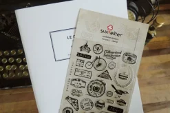 Vintage Stamp Deco Sticker