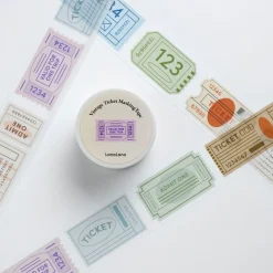 Vintage Ticket Masking Tape
