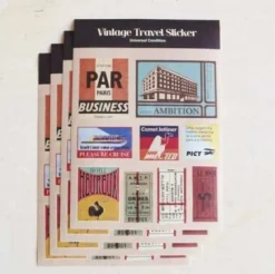 Vintage Travel Sticker