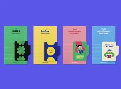 Vivid Index Magnetic Bookmark