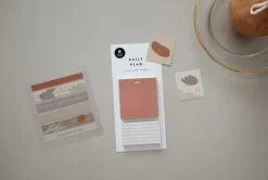 Warm Tone Daily Plan Sticky Note