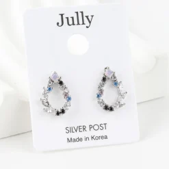 Waterdrop Wreath Earrings