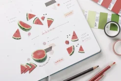 Watermelon Pressed Fruit Sticker