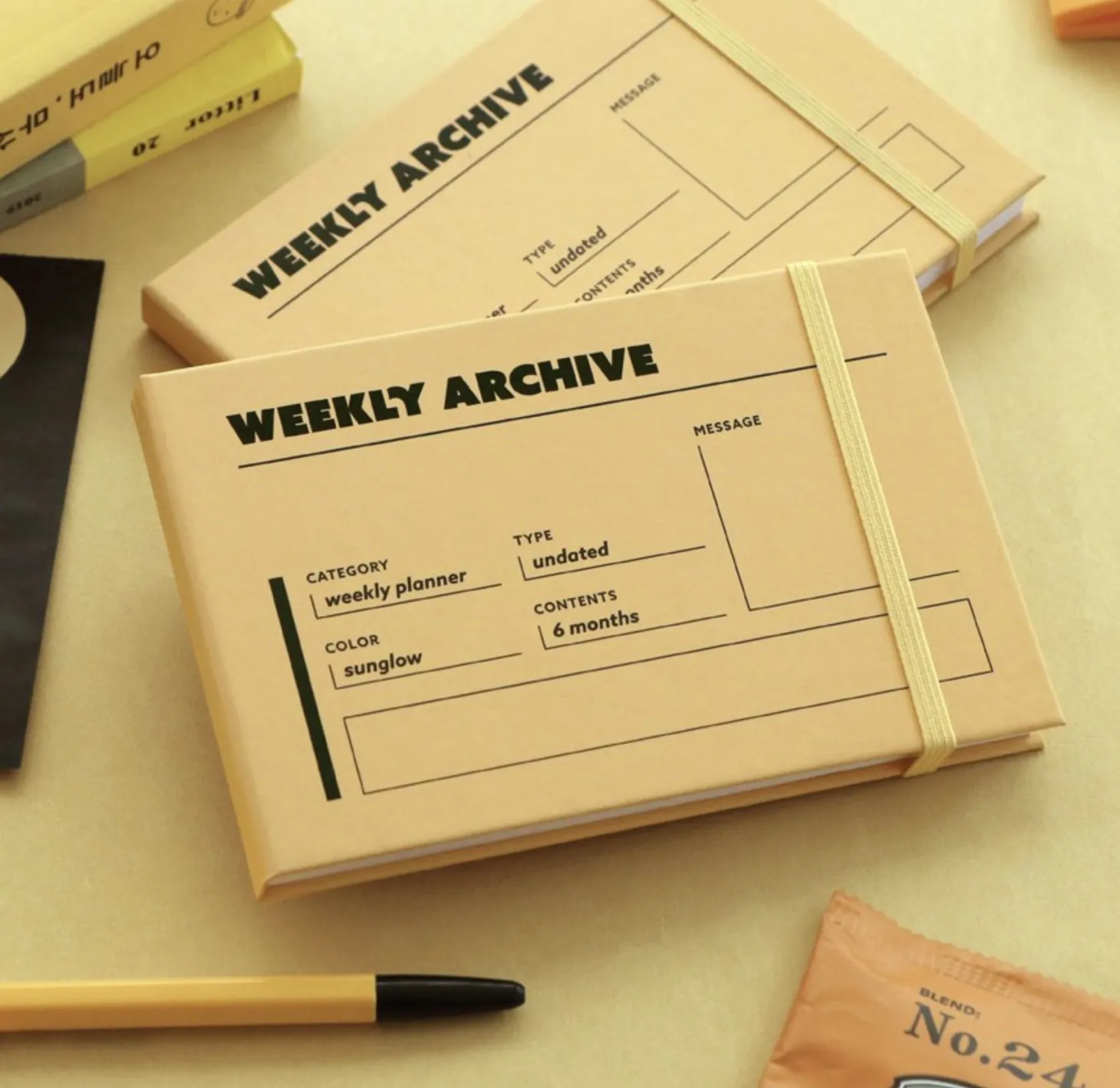 Weekly Archive Hardcover Planner