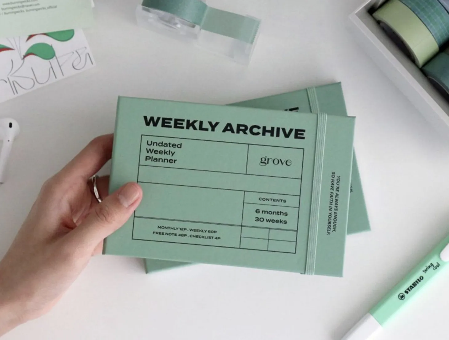 Weekly Archive Hardcover Planner