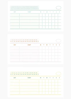 Weekly Standing Habit Tracker