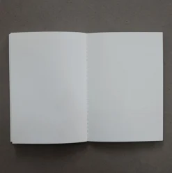 White Stitched Monthly Planner