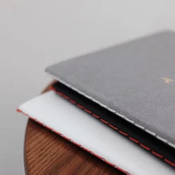 White Stitched Monthly Planner