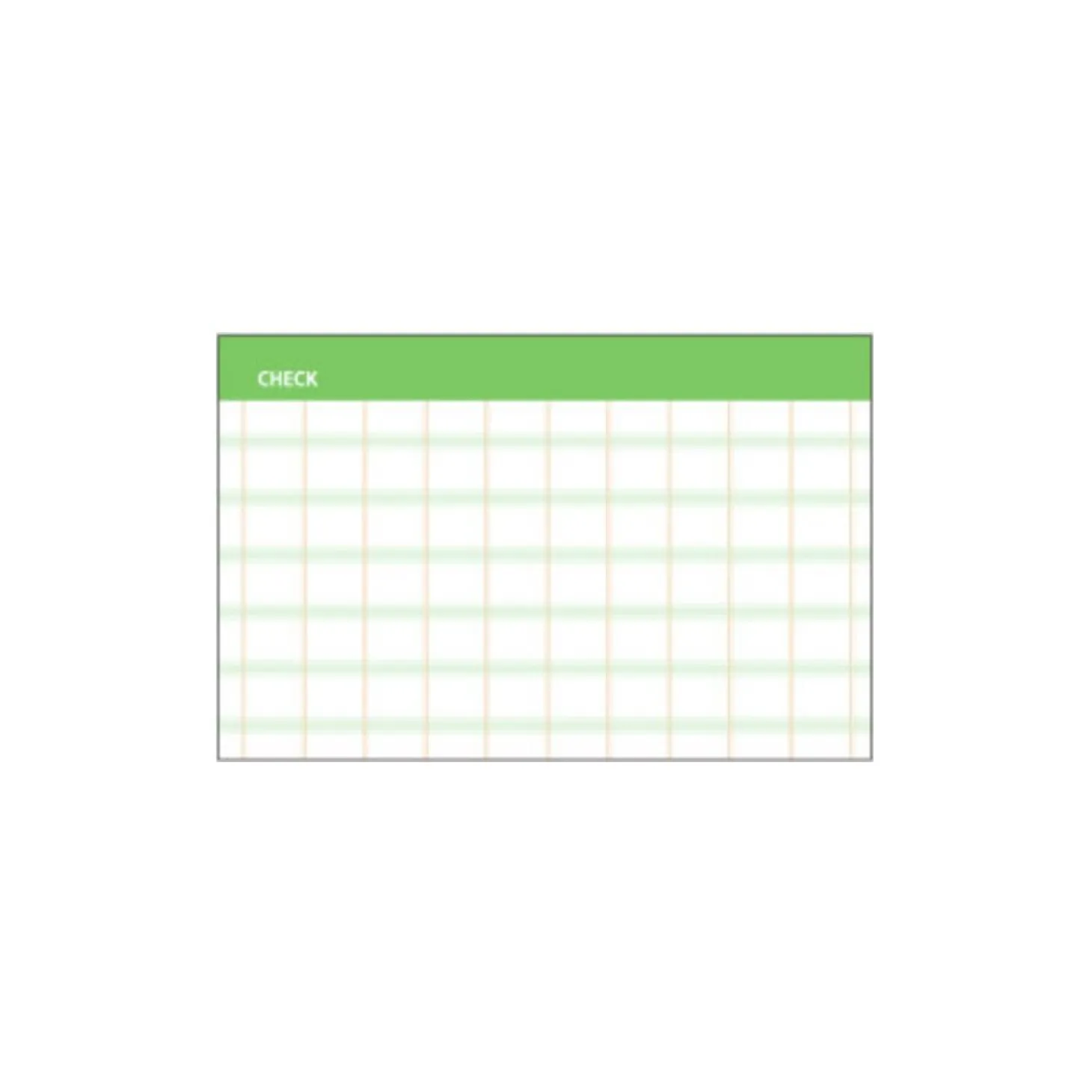 Wide Highlighter Memo Pad