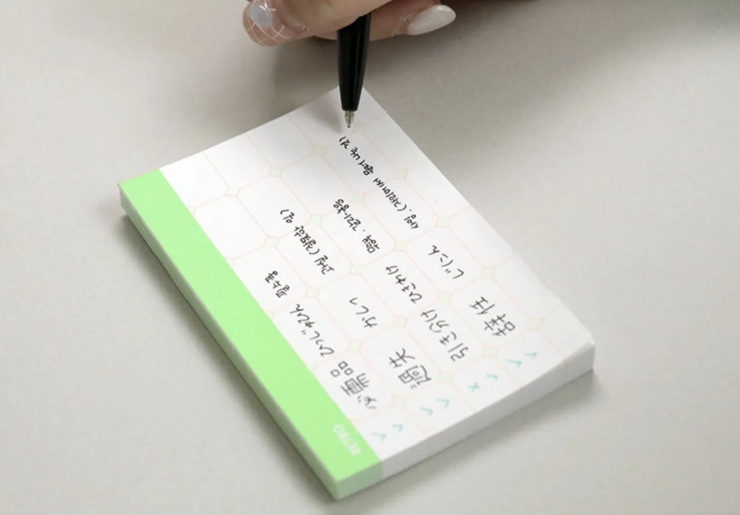 Wide Highlighter Memo Pad