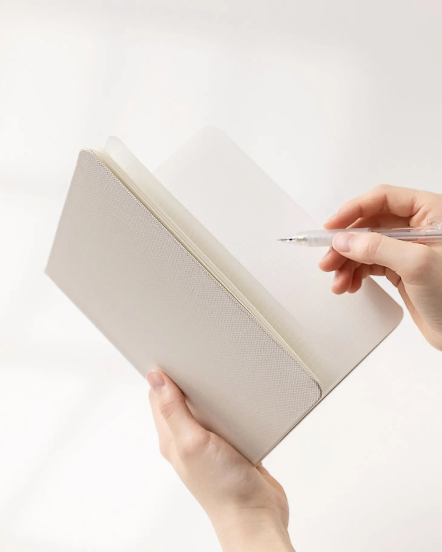 Wide Record Hardcover Grid Notebook v2