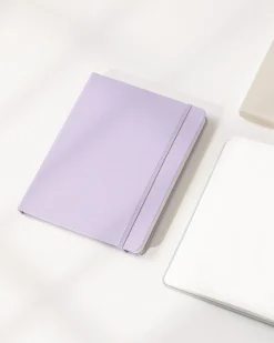 Wide Record Hardcover Plain Notebook v2