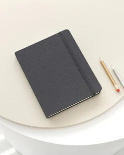 Wide Record Hardcover Plain Notebook v2