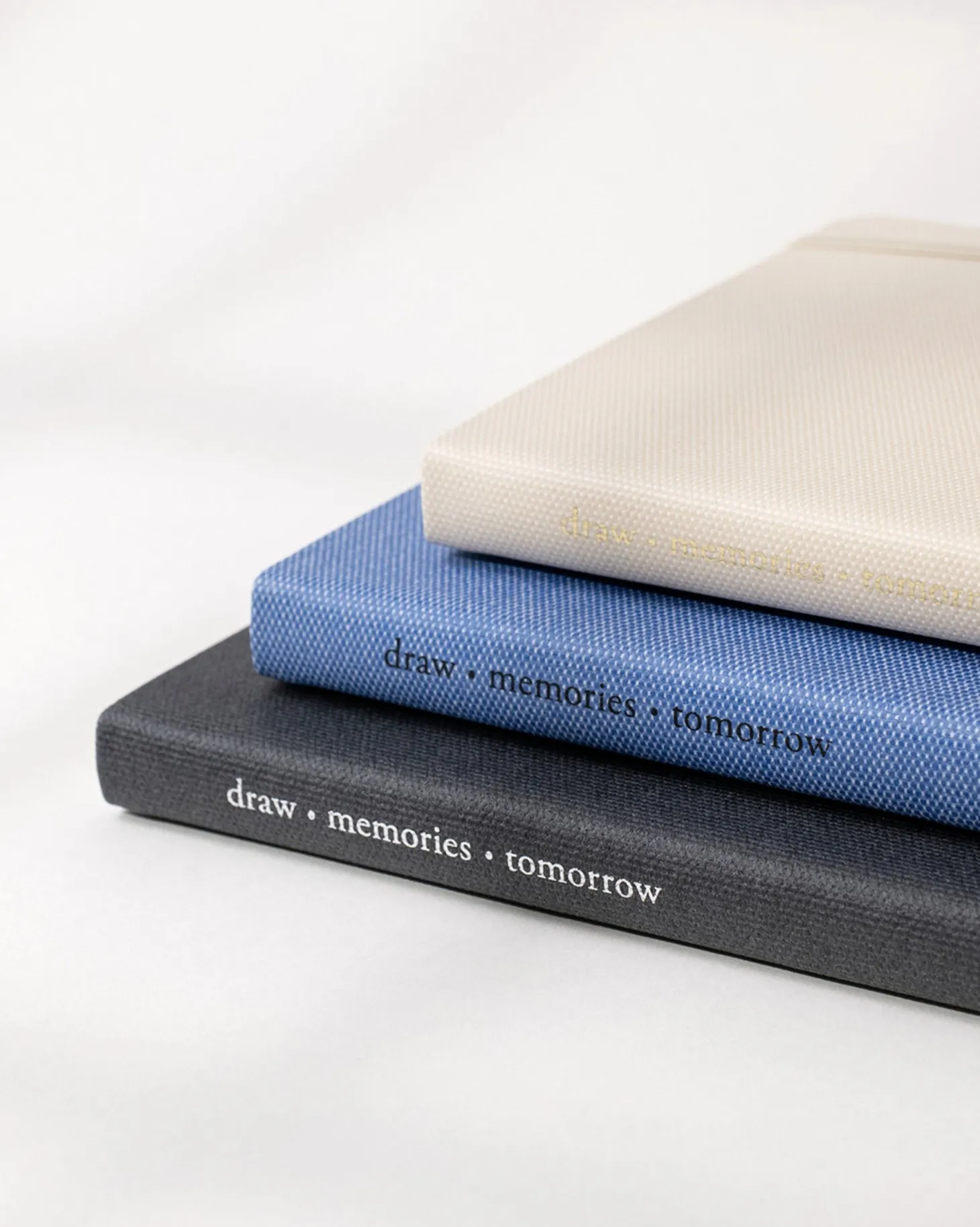 Wide Record Hardcover Plain Notebook v2