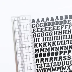 Wiggle Alphabet Slim Sticker