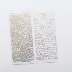 Wiggle Alphabet Slim Sticker