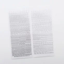 Wiggle Alphabet Slim Sticker