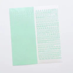 Wiggle Alphabet Slim Sticker